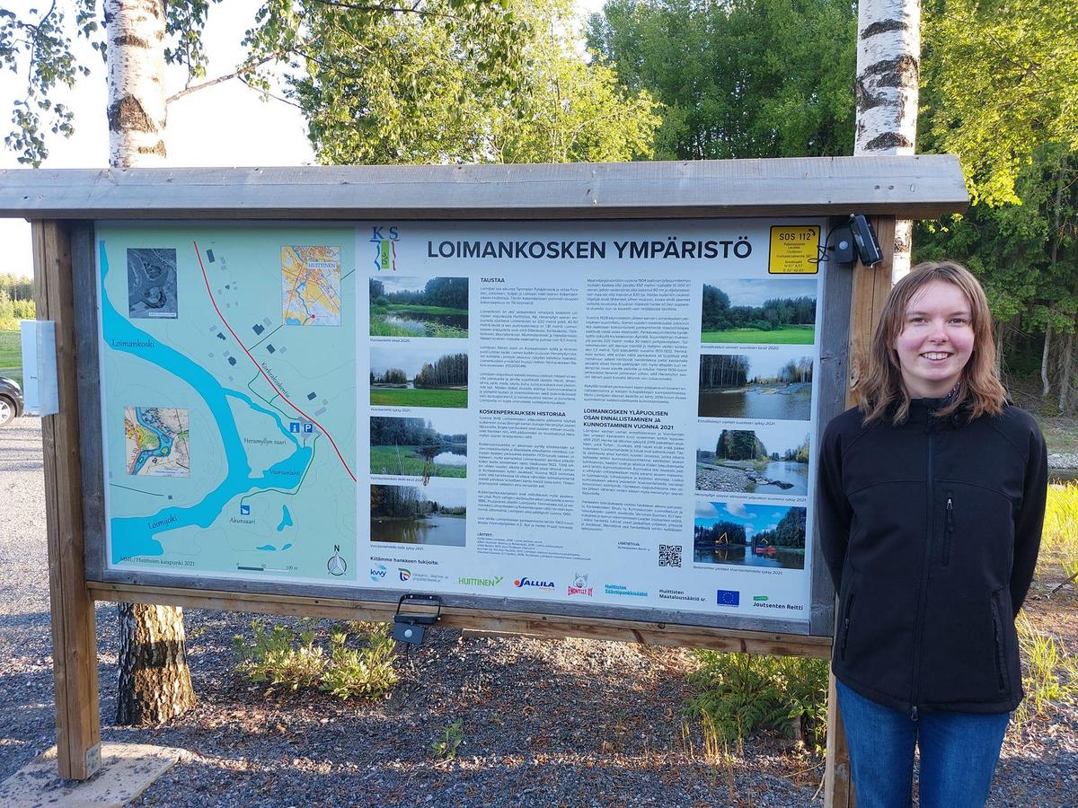Kesätyöntekijämme Johanna Viitanen aloitti | Korkeakosken Seutu ry